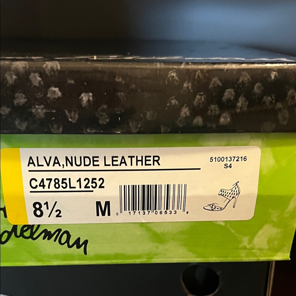 Sam Edelman Alva Nude Leather Pump 8.5